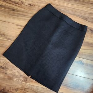 Banana Republic Textured Cotton Blend Pencil Skirt Size 6